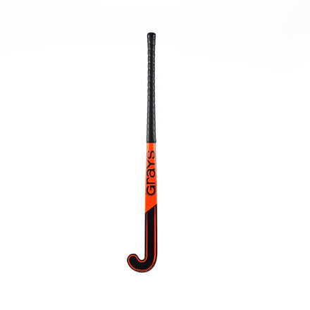 Grays GK4K Elite Jnr Hockey Stick - Black / Orange - 26/27
