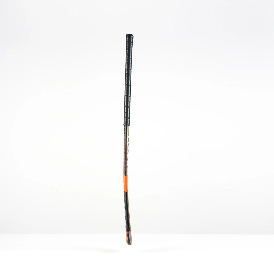Grays GK8K Elite Snr Hockey Stick - Metallic Black / Fluoro Orange - 26/27