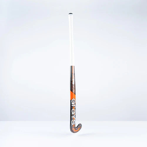 Grays PB10Xi Probow Snr Hockey Stick - Black / Orange / Silver - 26/27