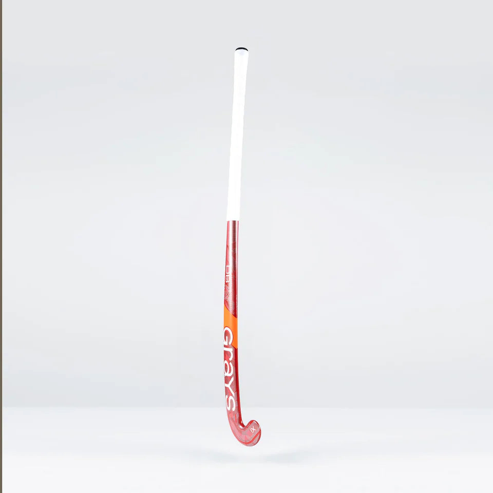 Grays DB7Xi Dynabow Snr Hockey Stick - Red - 26/27