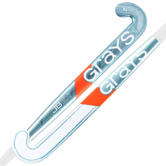 Grays JB6Xi Jumbow Snr Hockey Stick - Ocean Blue / Silver - 26/27