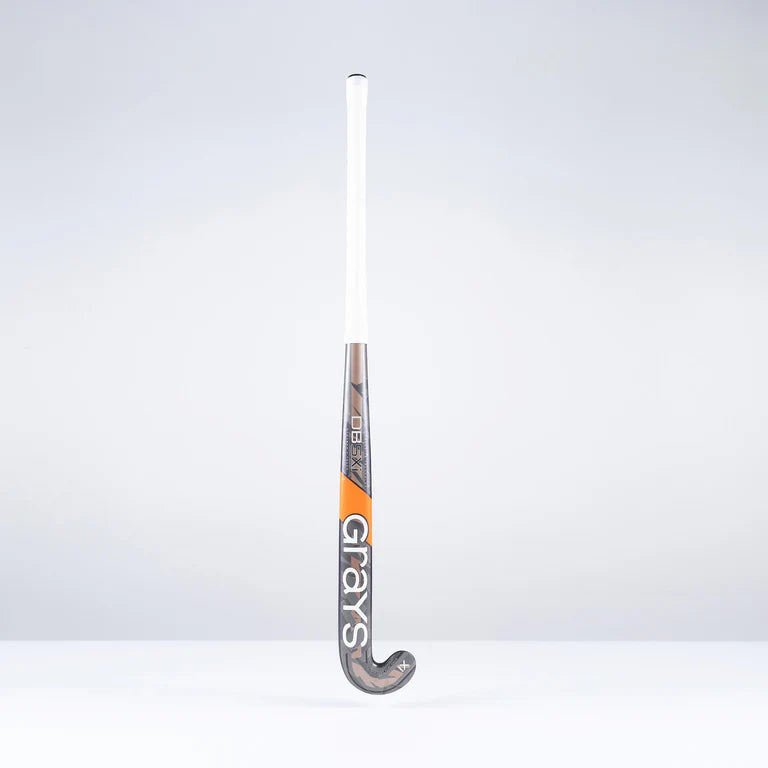 Grays DB5Xi Dynabow Snr Hockey Stick - Black / Rose Gold / Silver - 26/27