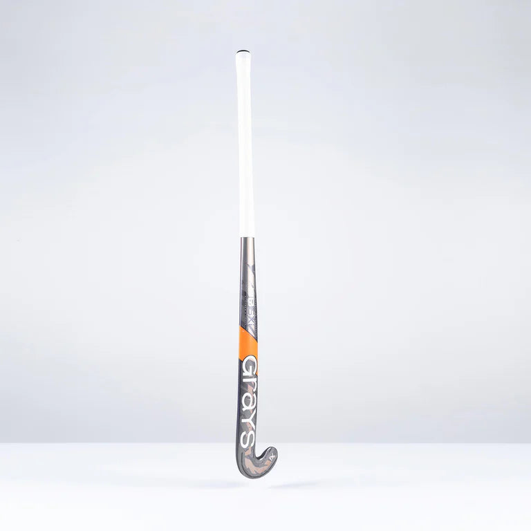 Grays DB5Xi Dynabow Snr Hockey Stick - Black / Rose Gold / Silver - 26/27