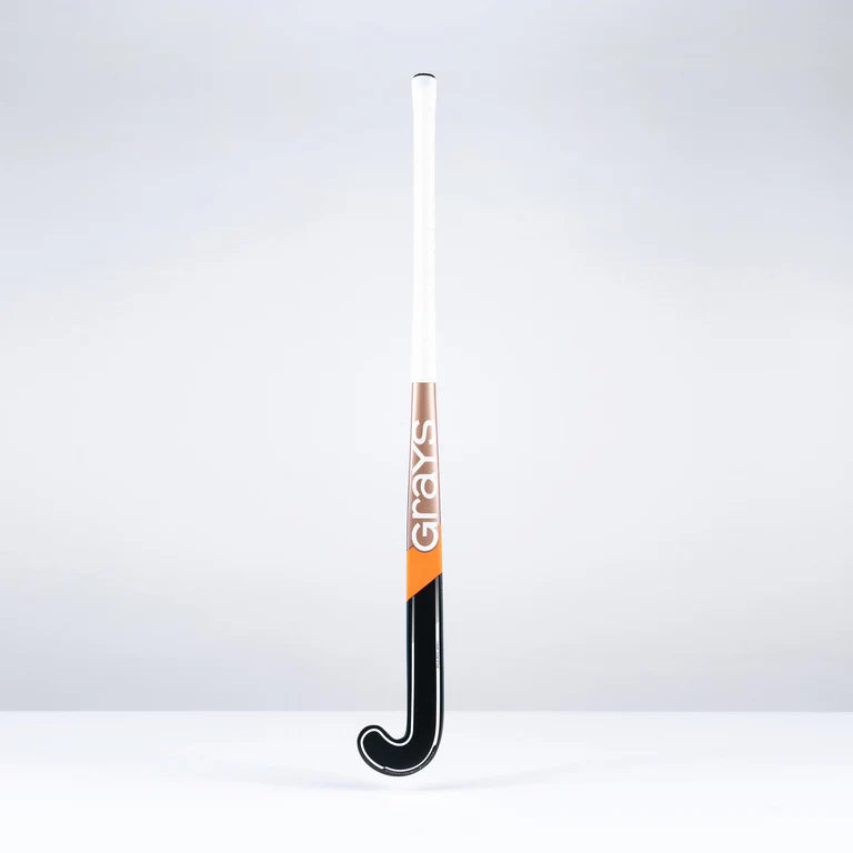 Grays DB5Xi Dynabow Snr Hockey Stick - Black / Rose Gold / Silver - 26/27