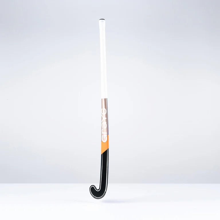 Grays DB5Xi Dynabow Snr Hockey Stick - Black / Rose Gold / Silver - 26/27