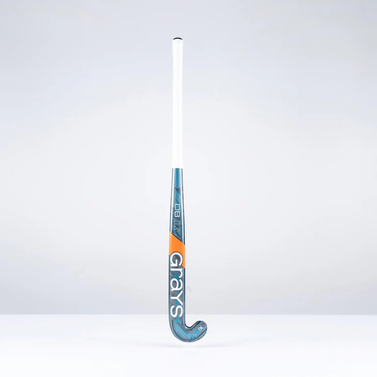 Grays DB4Xi Dynabow Snr Hockey Stick - Navy / Silver - 26/27