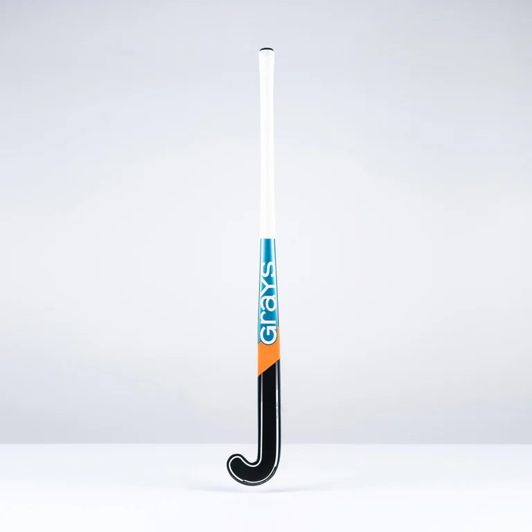 Grays DB4Xi Dynabow Snr Hockey Stick - Navy / Silver - 26/27
