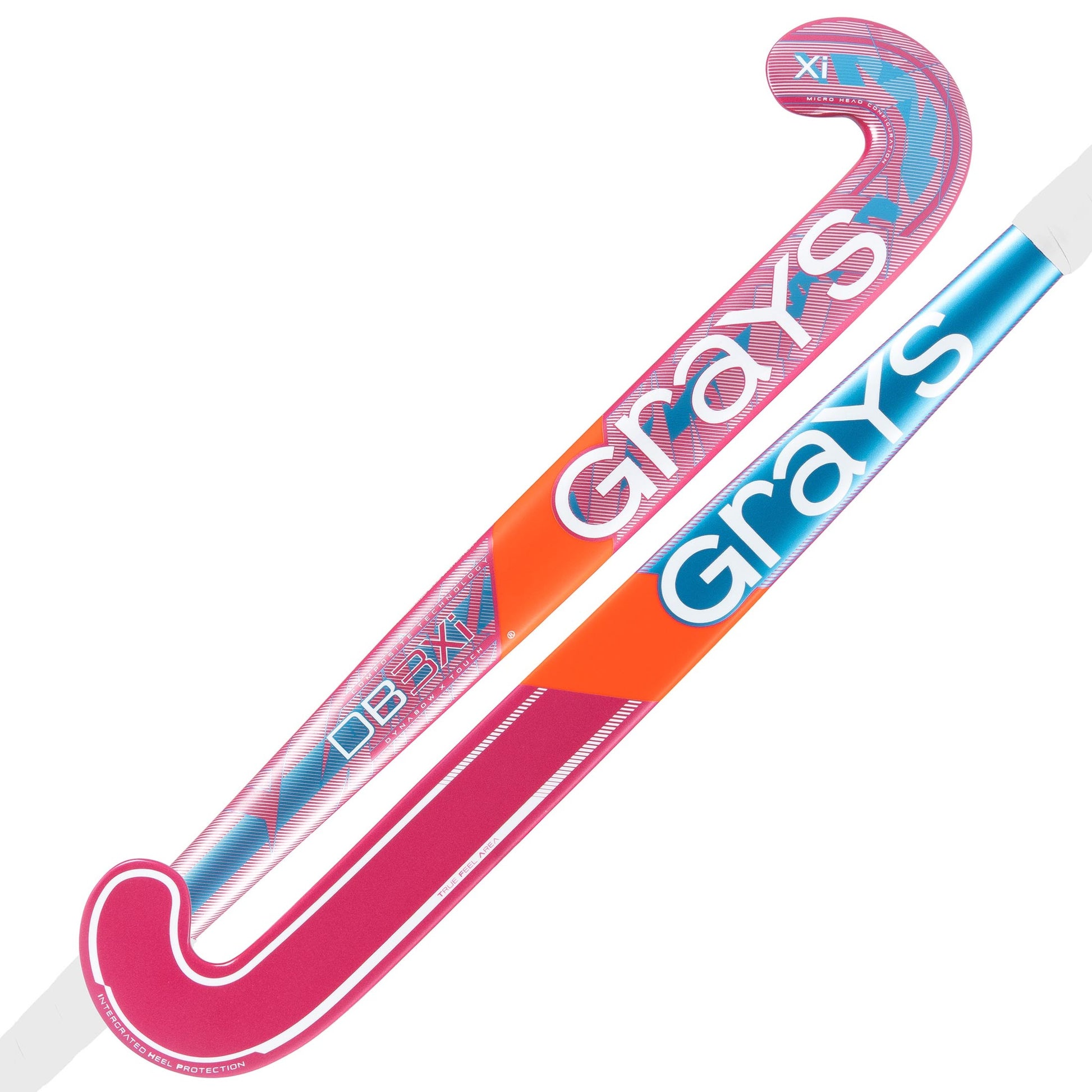 Grays JB3Xi Jumbow Snr Hockey Stick - Navy / Blue / Magenta - 26/27