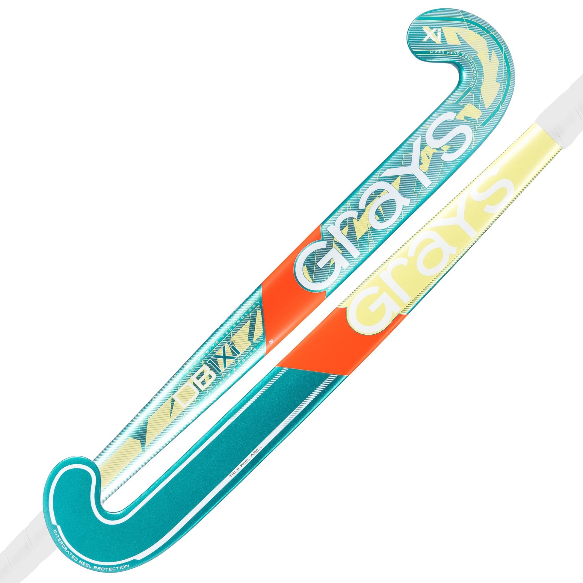 Grays DB1Xi Dynabow Snr Hockey Stick - Blue / Silver - 26/27