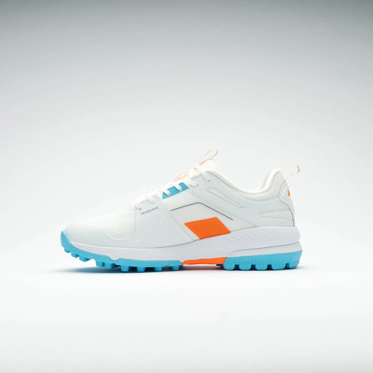 Grays Aero Cage X10 Women's Hockey Shoes - White/Blue 26/27