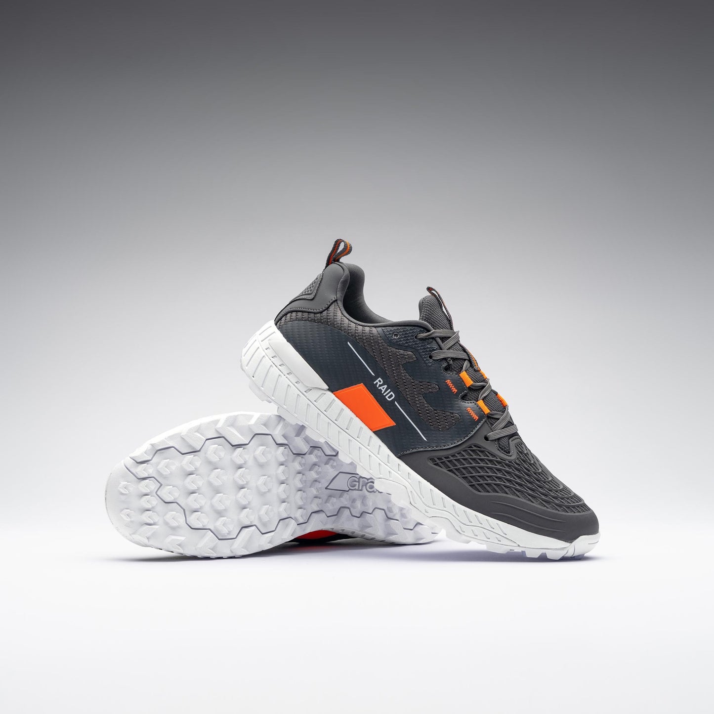 Grays AC Raid 3.0 Hockey Shoes - Charcoal 26/27