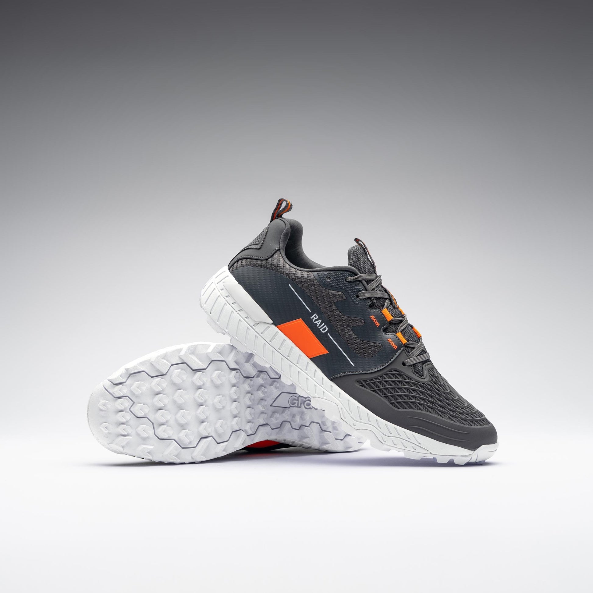 Grays AC Raid 3.0 Hockey Shoes - Charcoal 26/27