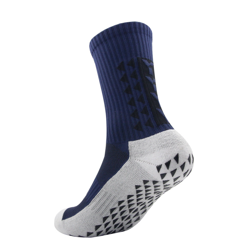 Y1 Anti-Slip Socks - Navy - 26/27