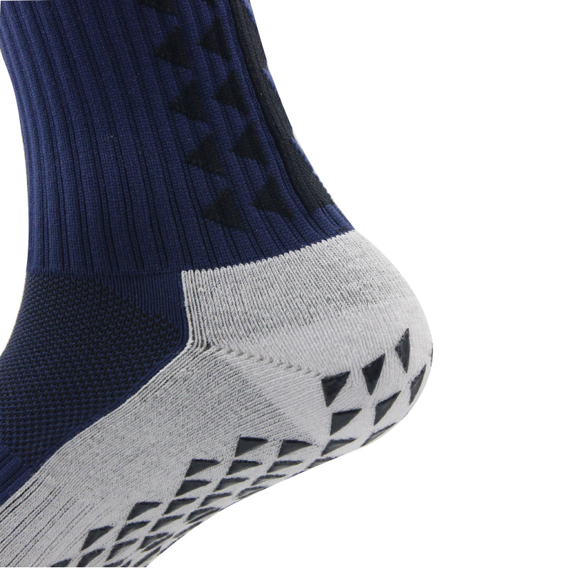 Y1 Anti-Slip Socks - Navy - 26/27