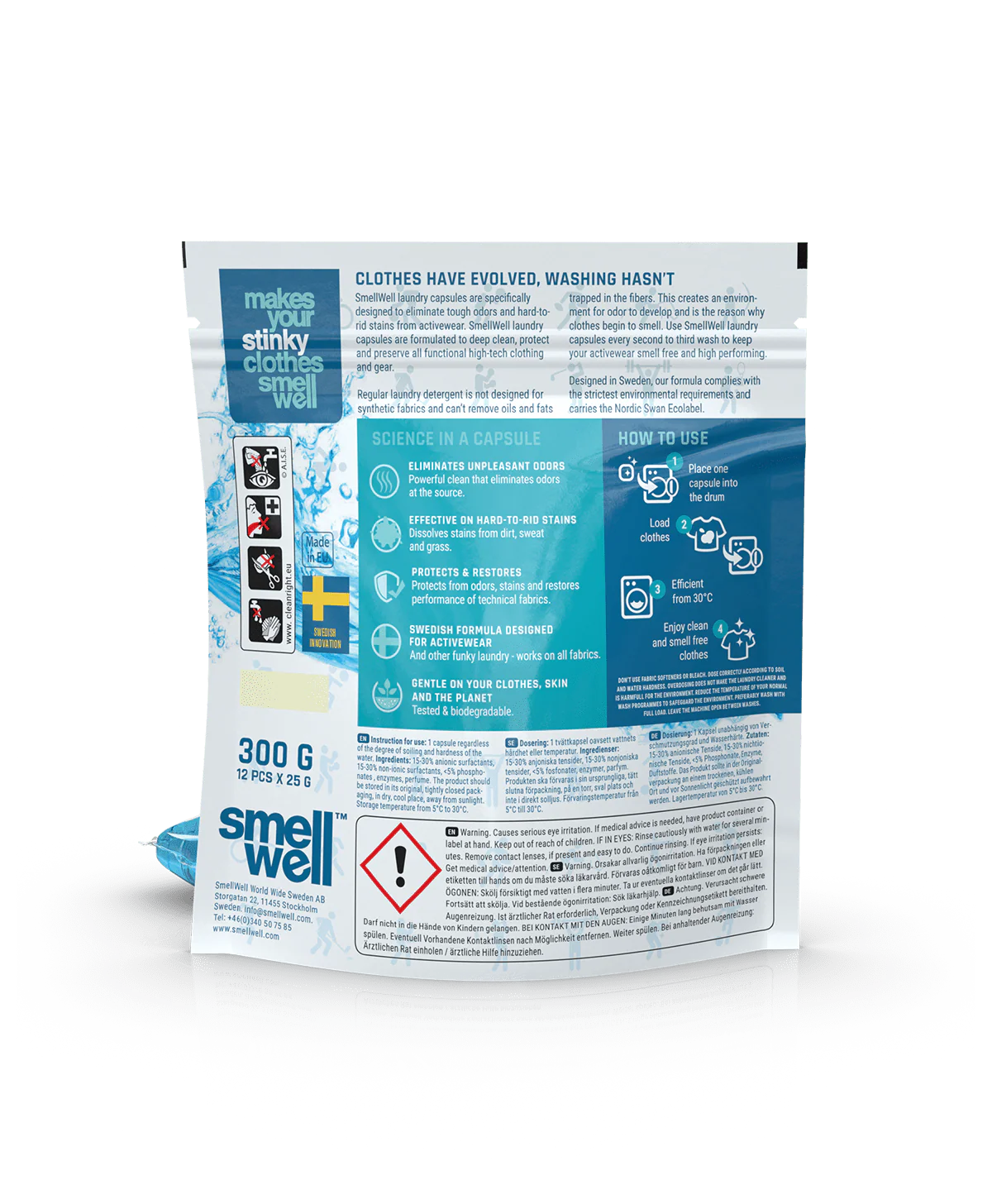 smell well laundry capsules