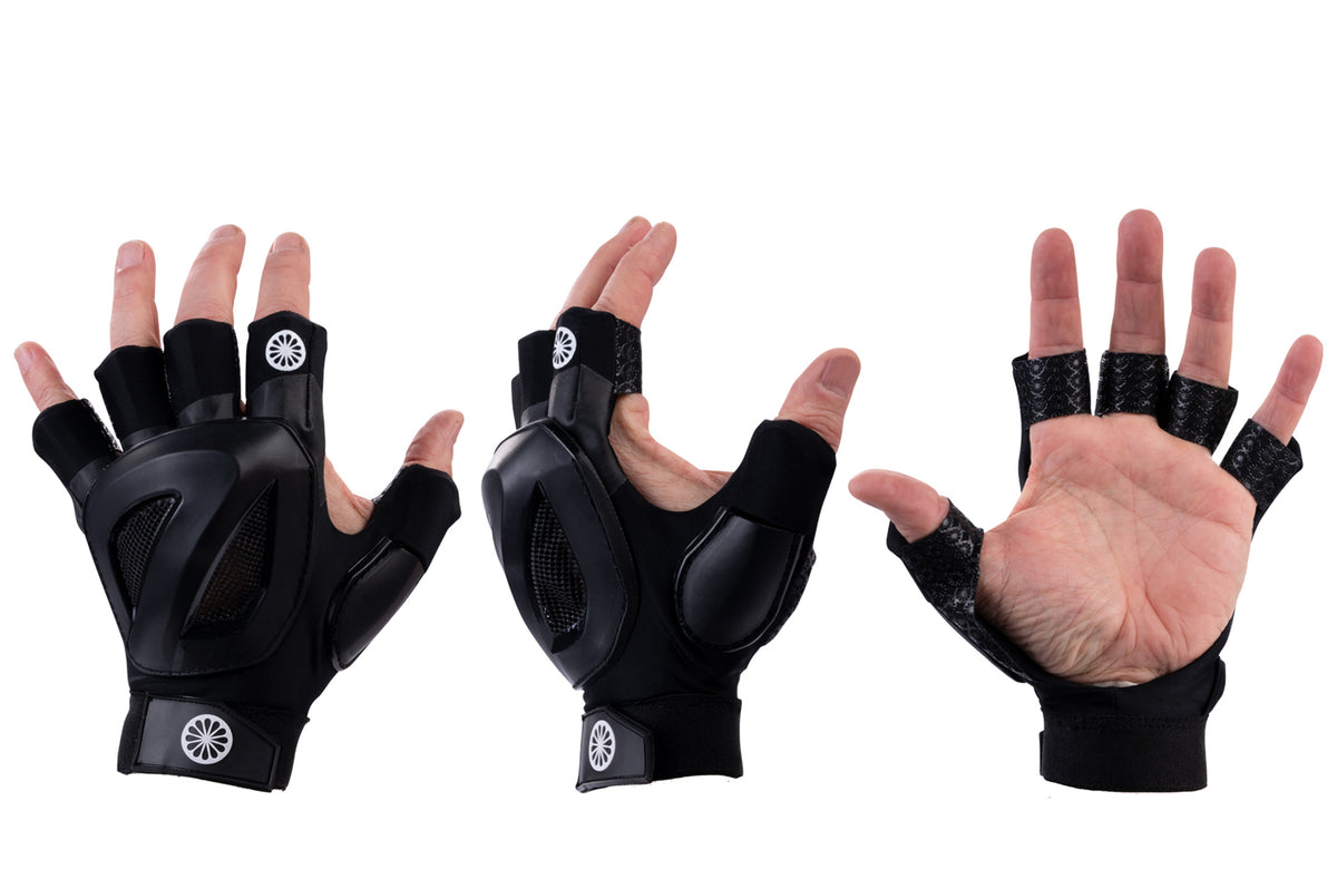 The Indian Maharadja GUARD 6.3 Left Hand Hockey Glove - Black