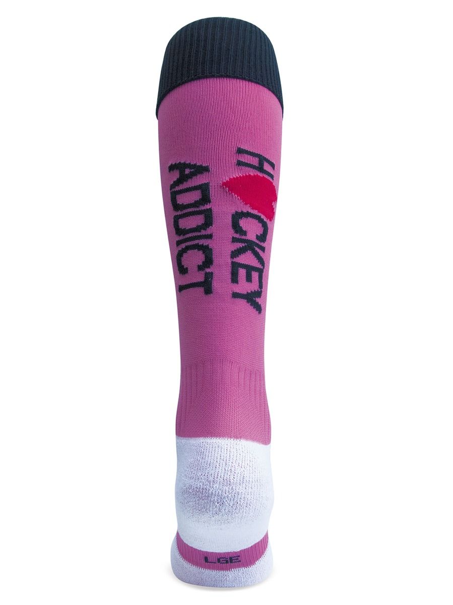 Wacky Sox Hockey Addict Pink