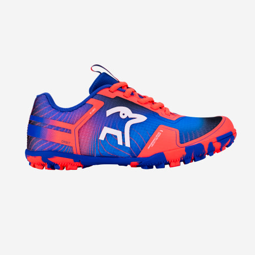 Kookaburra Orbit Junior Shoe - blue/coral
